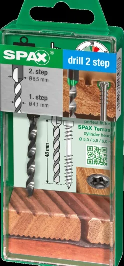 Spax Trappenboor Drill 2 Step