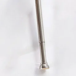 Spirella Douchestang Kreta 125-220Cm Zilver Geborsteld