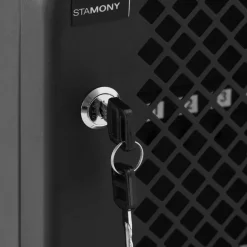 Stamony Sleutelkastje - Voor 24 Sleutels - Incl. Hanger - Dubbel Slot St-Ks-402