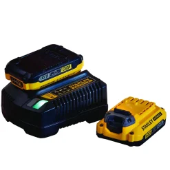 Stanley Fatmax Batterij + Batterijlader Sfmcb12D2-Qw 18V 2Ah