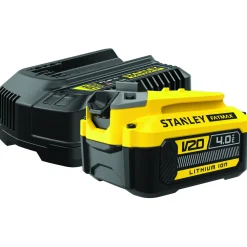 Stanley Fatmax Batterij + Batterijlader Sfmcb14M1-Qw 18V 4Ah