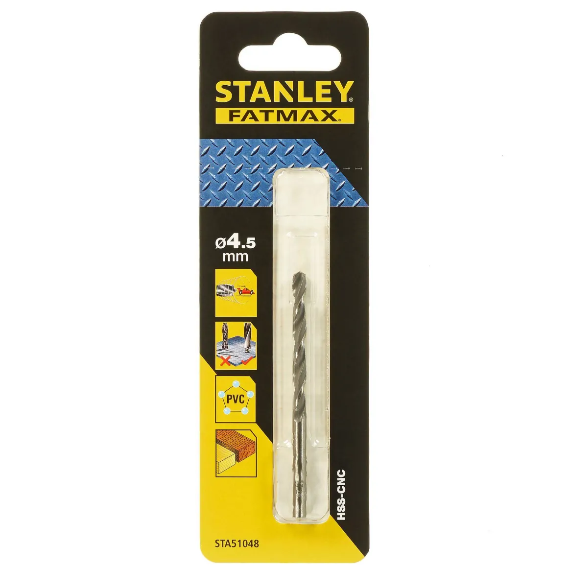 Stanley Fatmax Metaalboor Sta51048-Qz 80X4,5Mm