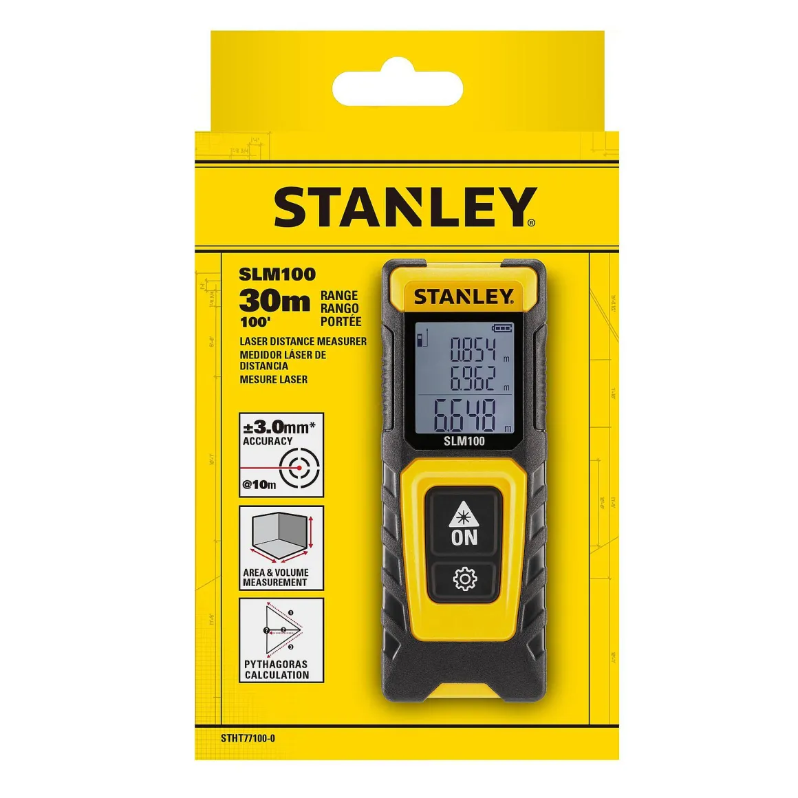 Stanley Laserafstandsmeter Slm100 30M