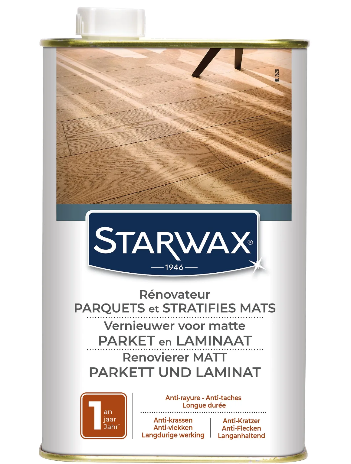 Starwax Vloervernieuwer Parket En Laminaat Mat 1L