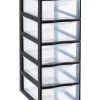 Sundis Ladesysteem Zwart Transparant 5X8L
