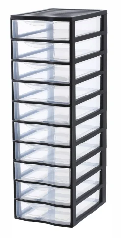 Sundis Opbergtoren 81,5X26X36,5Cm Met 10 Laden