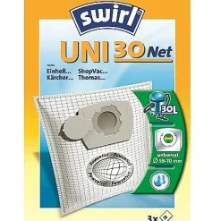 Swirl Stofzuigerzak 'Uni 30 Net' - 3 Stuks