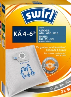 Swirl Stofzuigerzak Voor Alleszuiger Ka4-6 3 Stuks