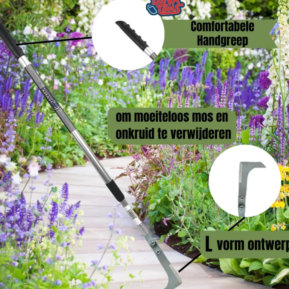 Synx Tools Voegenmes Telescopisch 76/117 Cm