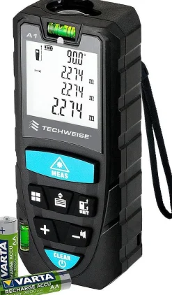 Techweise Laser Afstandsmeter 70M - Met Alle Meetopties