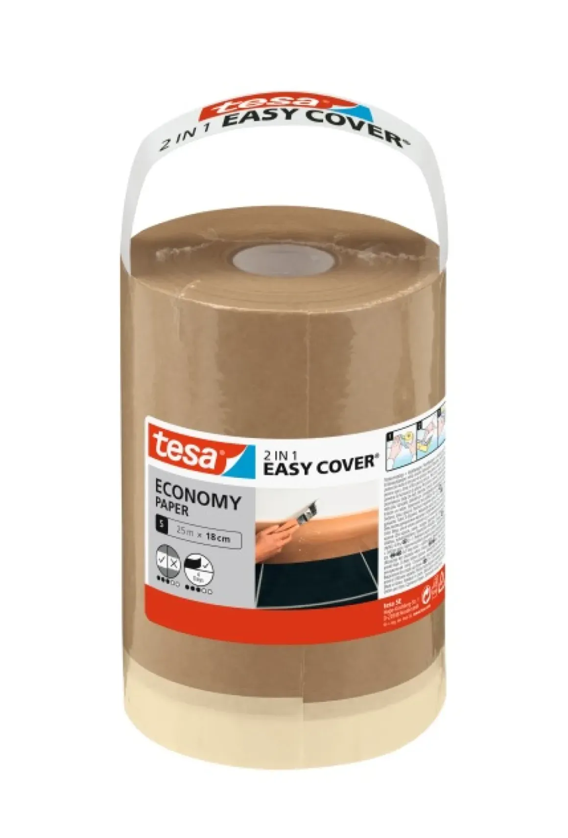 Tesa Afdekfolie Tesa Easy Cover Economy 15Cmx20M
