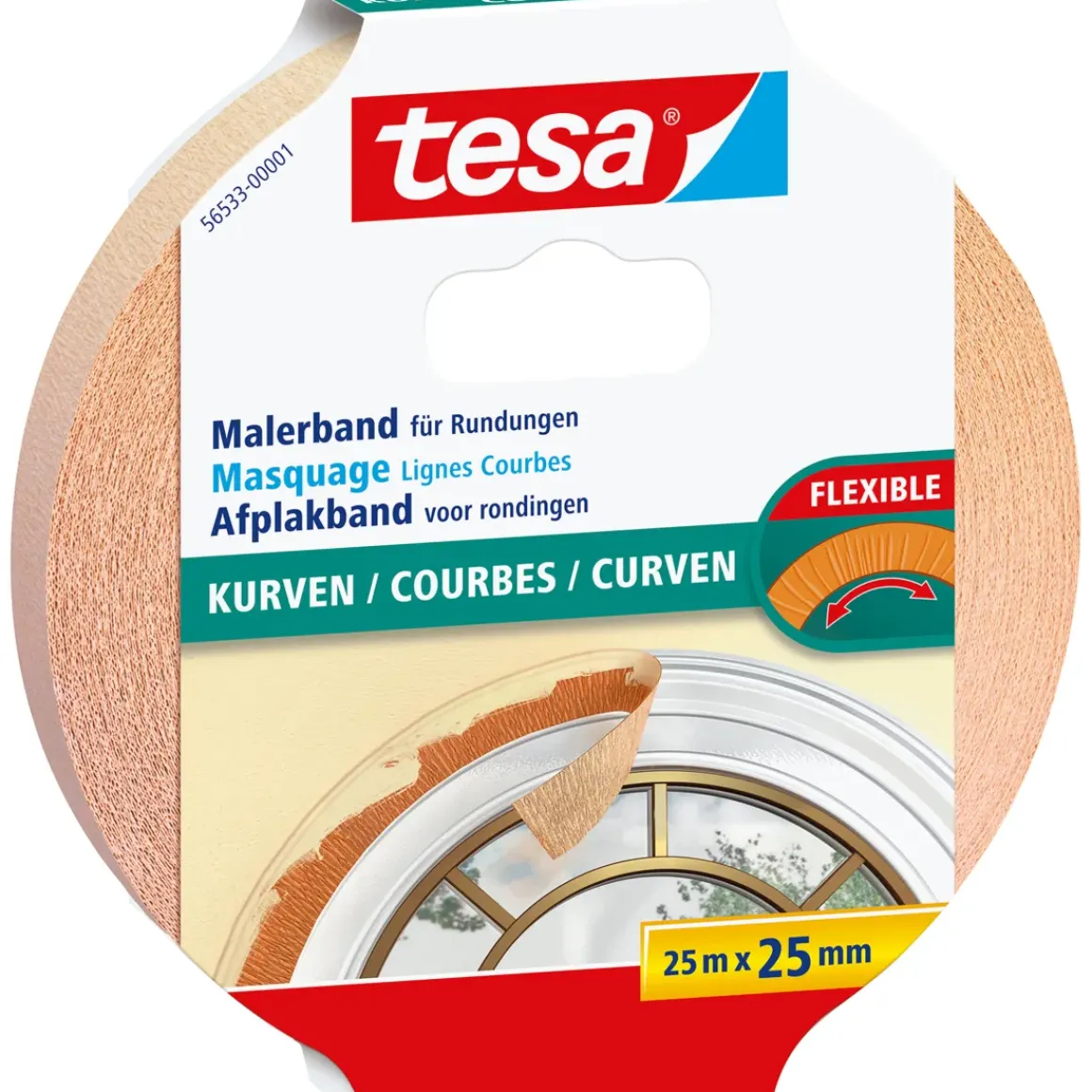 Tesa Afplaktape Universal Masking 50M19Mm