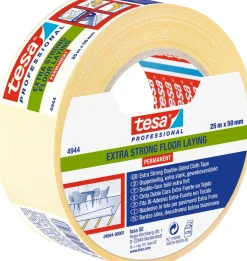 Tesa Dubbelzijdig Kleefband Extra Sterk Geel 25Mx50Mm