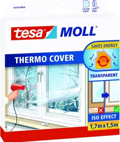 Tesa Isolatiefolie Thermo Cover - Kunststof - 150X170Cm - 2,5M²