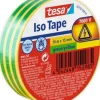 Tesa Isolatietape Iso Tape Pvc Groen-Geel 10Mx15Mm