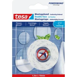 Tesa Powerbond 77744 Dubbelzijdige Bevestigingstape Voor Tegels En Metaal 100 Kg/M