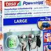 Tesa 'Powerstrips Large' Wit
