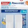 Tesa Powerstrips Zelfklevende Haak Ovaal Metaal 2Kg