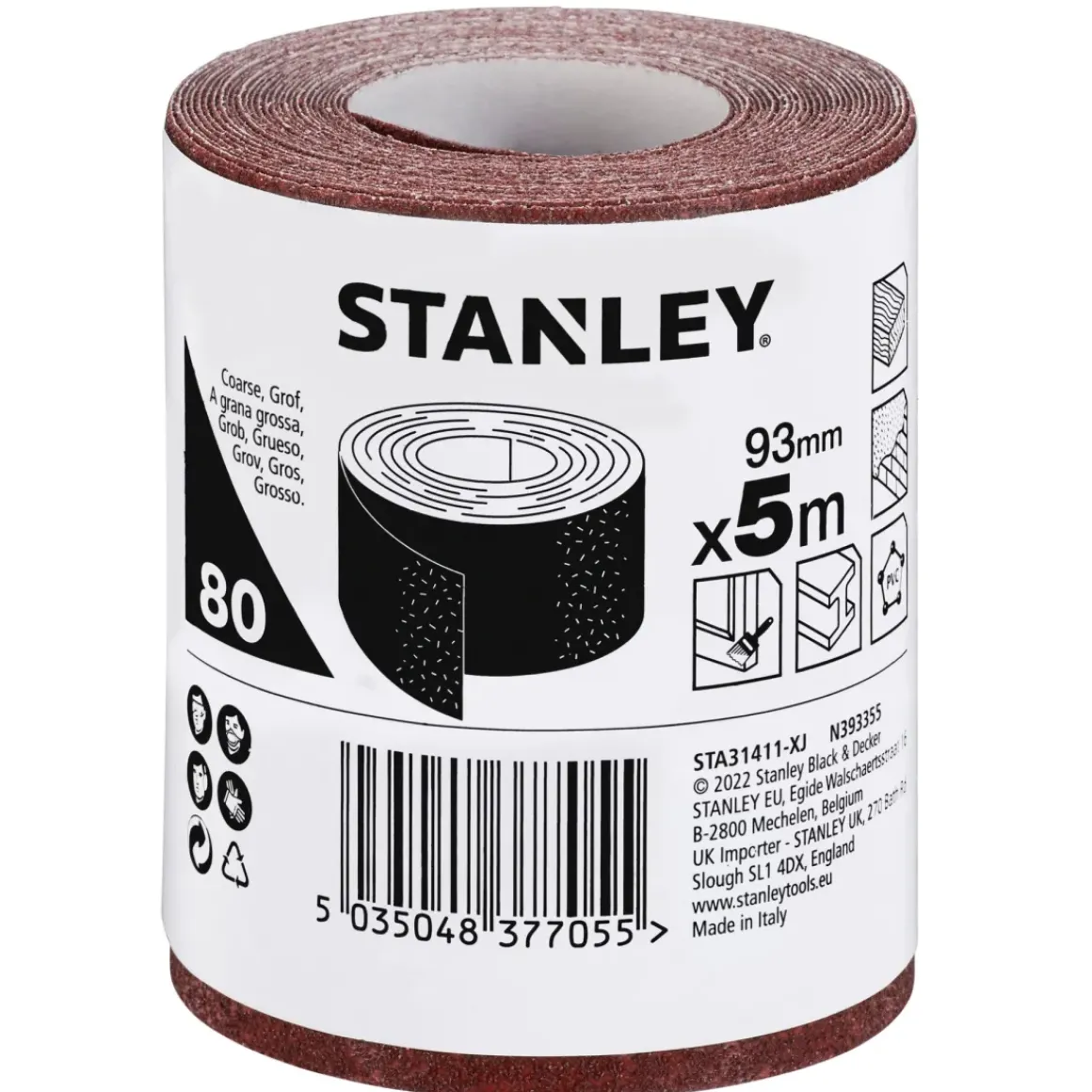 Third Sheet Roll - 93 X 5M - Un Punched - 80G - Fits All Brands