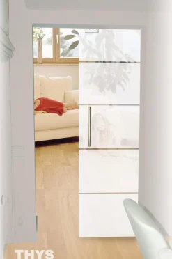 Thys Veiligheidsglas Schuifdeur 'Thytan Sliding' 1510 215X93Cm