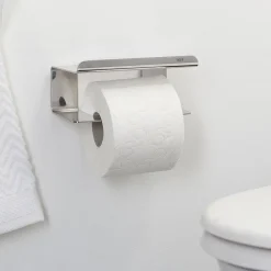 Tiger Toiletrolhouder Colar Met Planchet Rvs Gepolijst