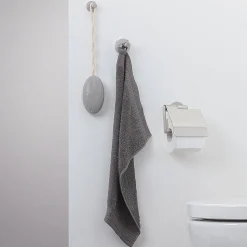 Tiger Toiletrolhouder Met Klep Boston Rvs Geborsteld