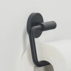 Tiger Toiletrolhouder Urban Zwart Mat