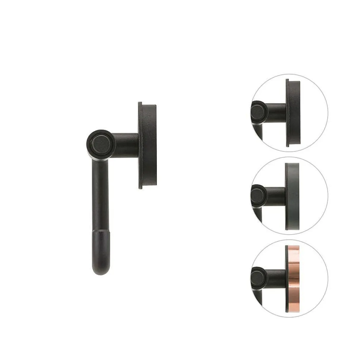 Tiger Toiletrolhouder Urban Zwart Mat