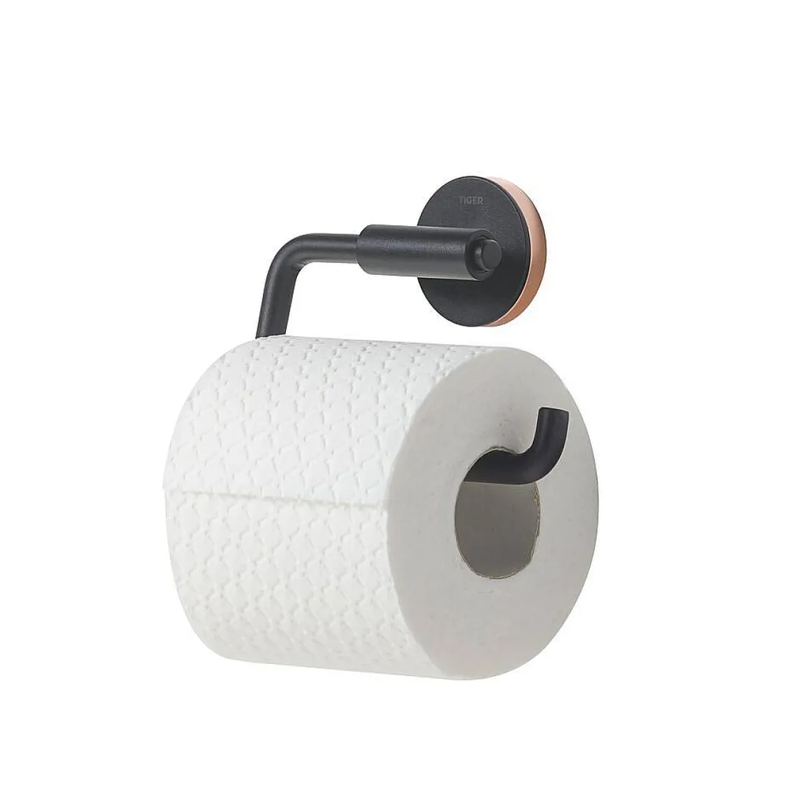 Tiger Toiletrolhouder Urban Zwart Mat