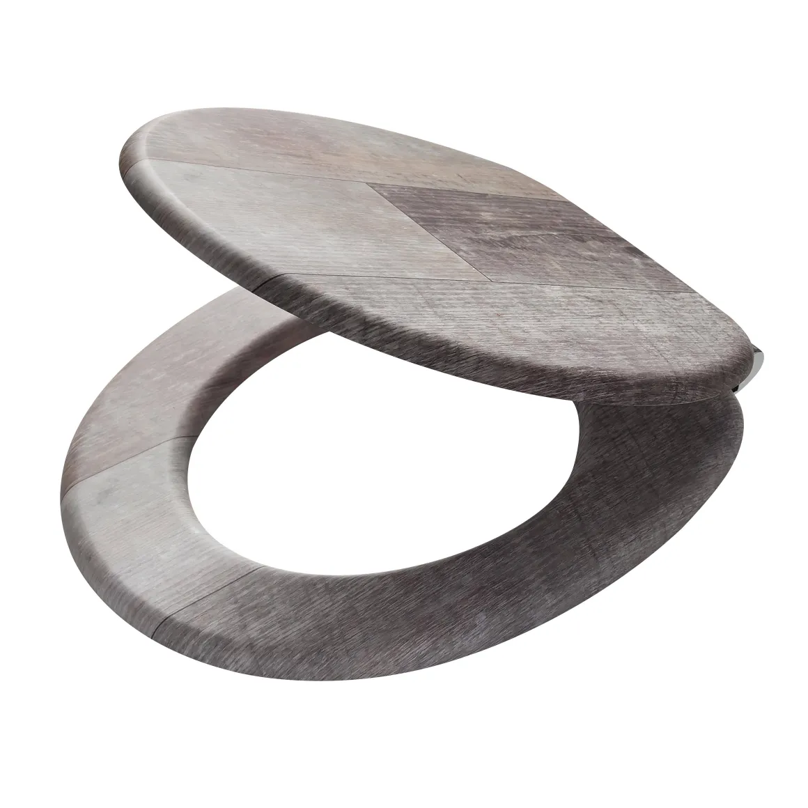 Tiger Toiletzitting Old Wood Comfort Feel Mdf Bruin