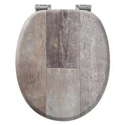 Tiger Toiletzitting Old Wood Comfort Feel Mdf Bruin