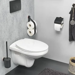 Tiger Urban Toiletborstel Met Houder Zwart