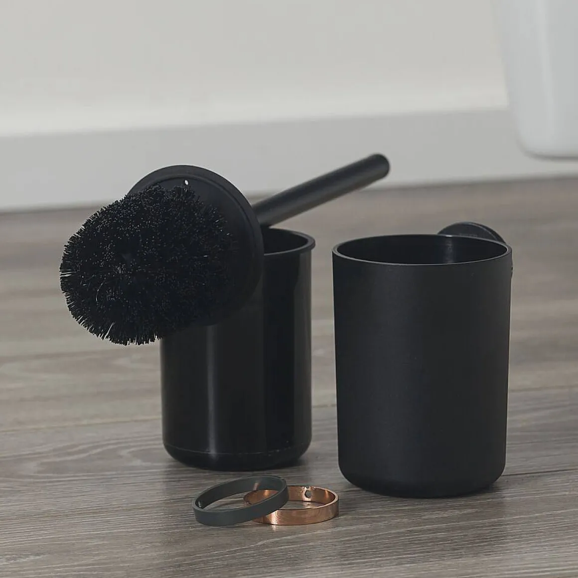 Tiger Urban Toiletborstel Met Houder Zwart