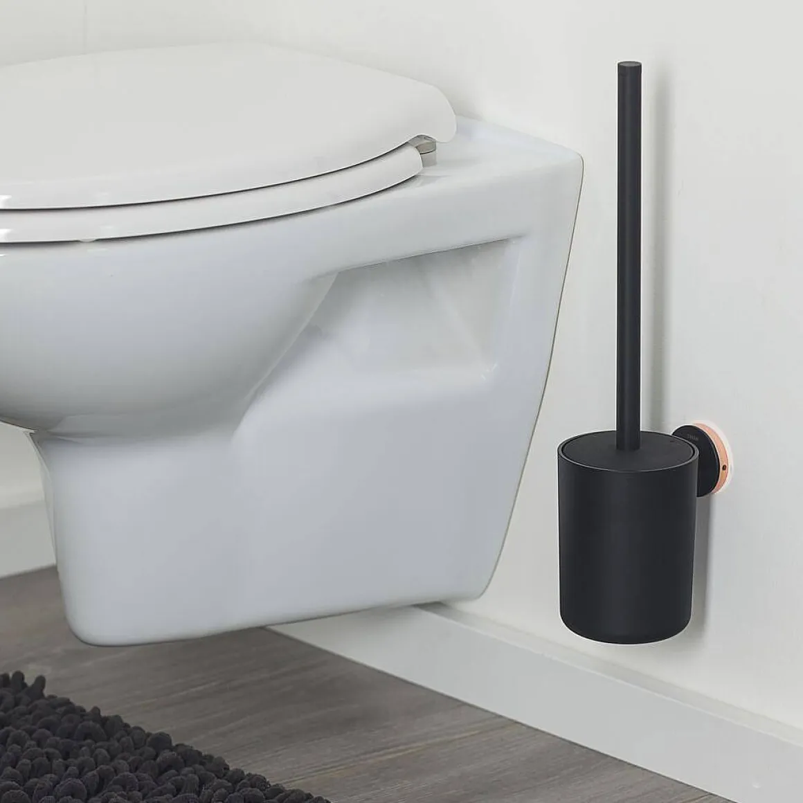 Tiger Urban Toiletborstel Met Houder Zwart