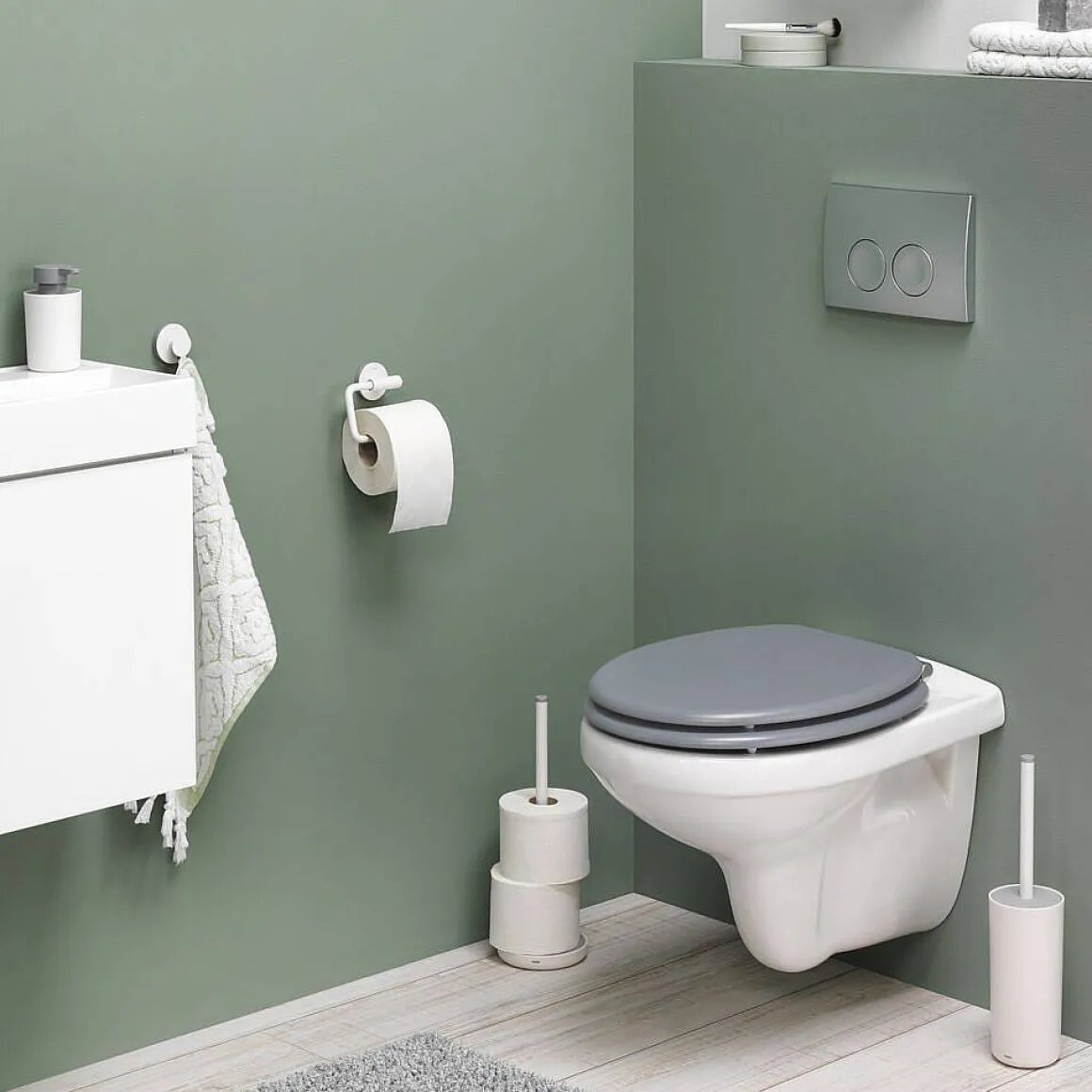 Tiger Urban Toiletrolhouder Zonder Klep Wit
