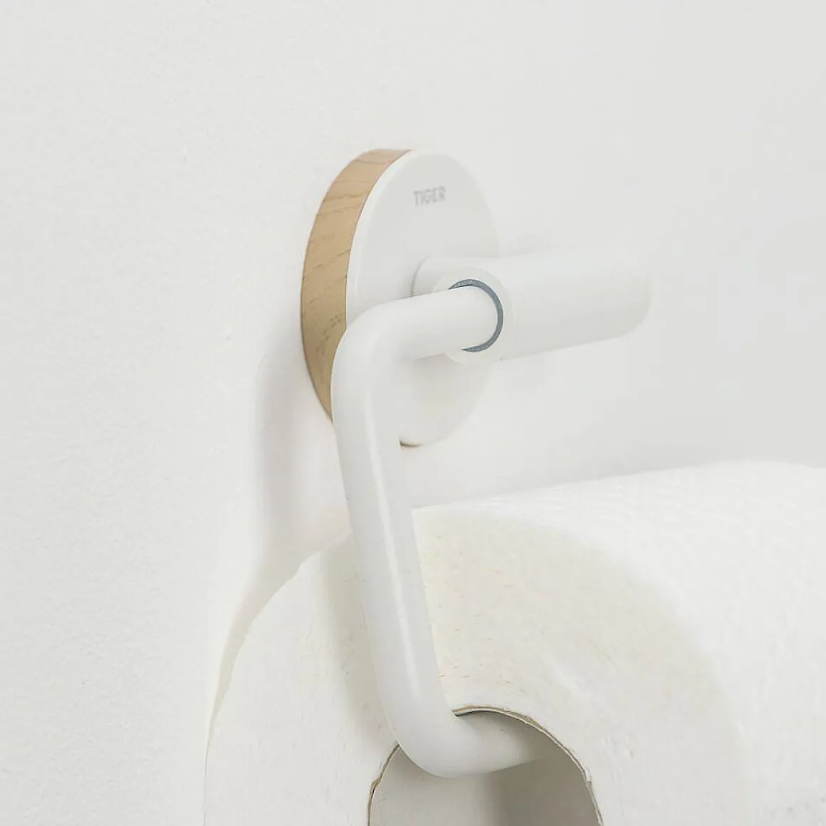 Tiger Urban Toiletrolhouder Zonder Klep Wit