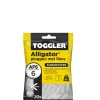 Toggler Alligator Plug + Flens Af6 O6Mm Wanddikte >9,5Mm 20St.