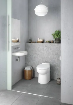 Toilet Met Vermaler Watersan 550 Wit