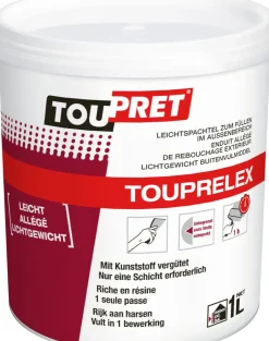 Toupret Lichtgewicht Buitenvulmiddel Touprelex 1Kg