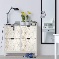 Transform Zelfklevende Decoratiefolie Marble Bruin 45X200Cm