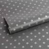Transform Zelfklevende Decoratiefolie Stars Grijs 45X200Cm