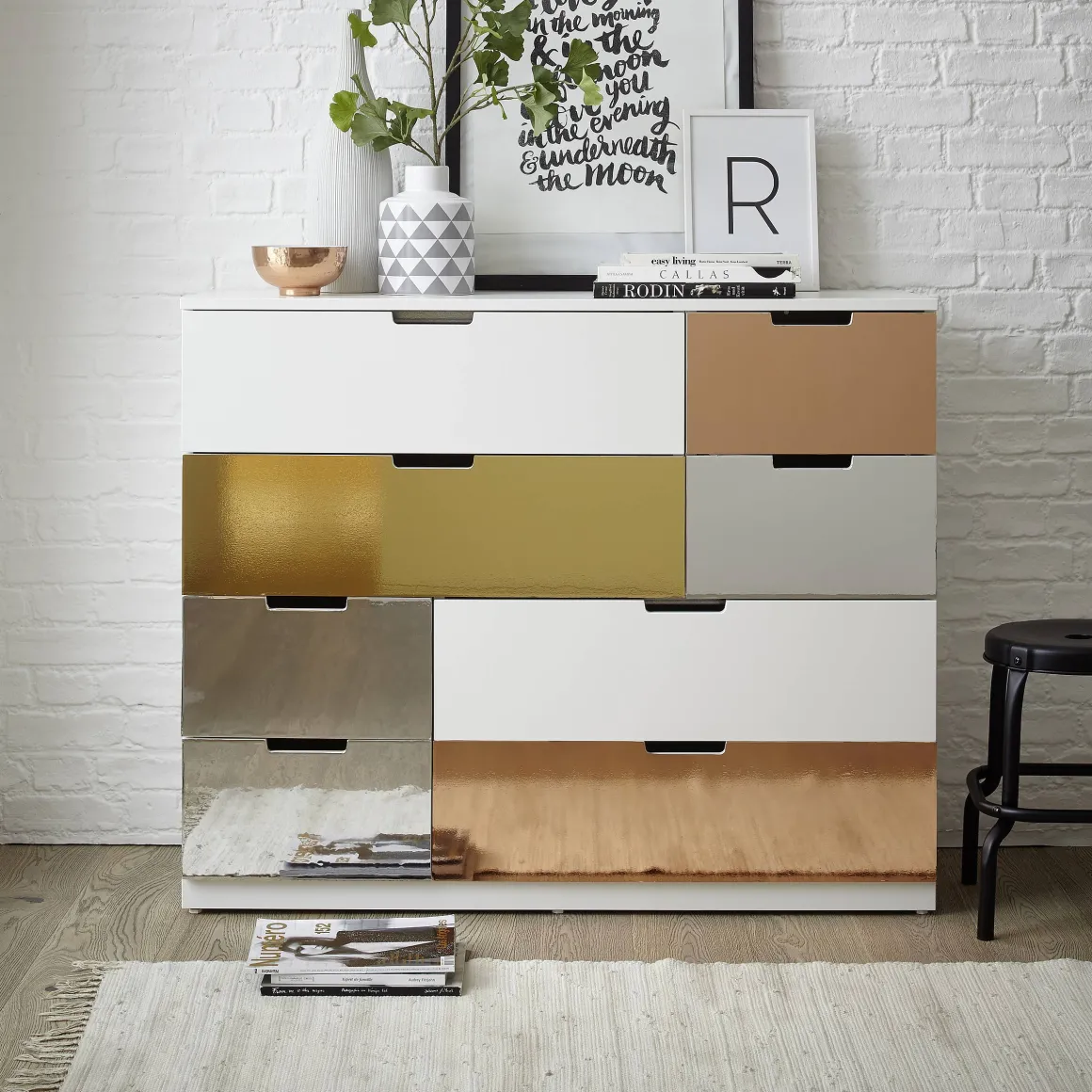 Transform Zelfklevende Decoratiefolie Metallic Goud 45X150Cm