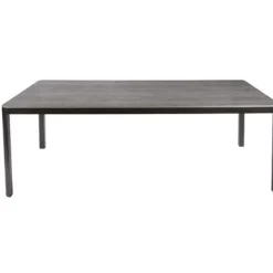 Trapani Tuintafel + Verstelbare Poten Aluminium/Polyhout 210X100X75Cm
