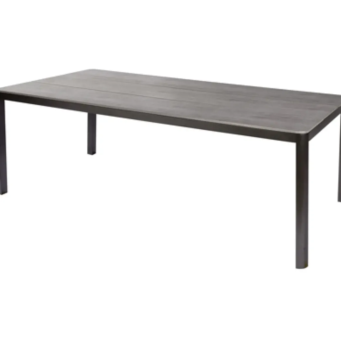 Trapani Tuintafel + Verstelbare Poten Aluminium/Polyhout 210X100X75Cm