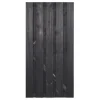 Tuinpoort Zwart Dennenhout 90X180Cm