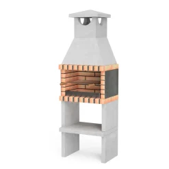Tuozi Stenen Barbecue Zon 64X47X190Cm