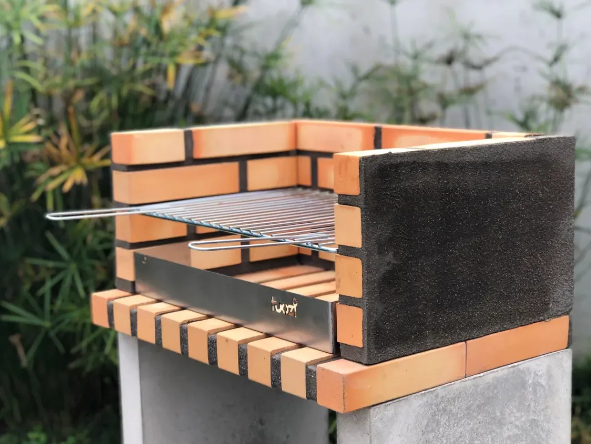 Tuozi Stenen Barbecue Zon Basic 62X45,5X107Cm