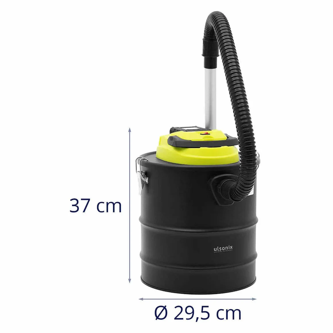 Ulsonix Aszuiger - 150 W - Snoerloos - Hepa / Vliesfilter Ashclean 20Xo Cordless