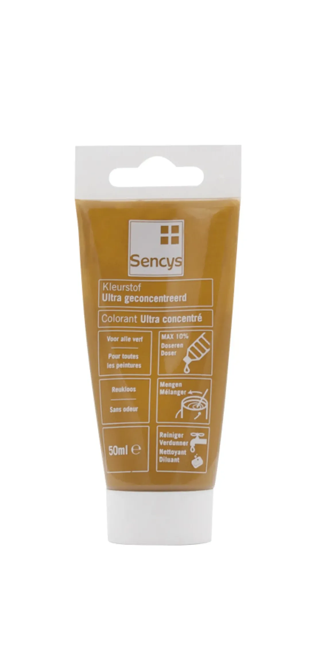 Ultra Geconcentreerde Kleurstof Voor Verf Sencys Geel Oxide 50Ml
