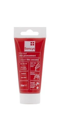 Ultra Geconcentreerde Kleurstof Voor Verf Sencys Rood 50Ml